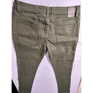 Stylish Redemption Olive Green Skinny Jeans‎